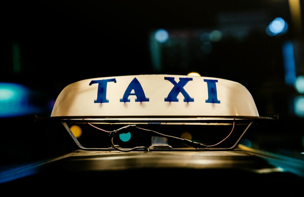 taxi roof light